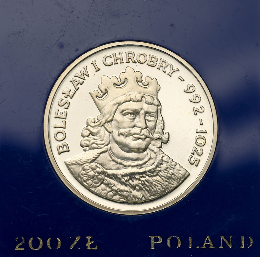 PRL. 200 złotych 1980 Bolaesław Chrobry, popiersie